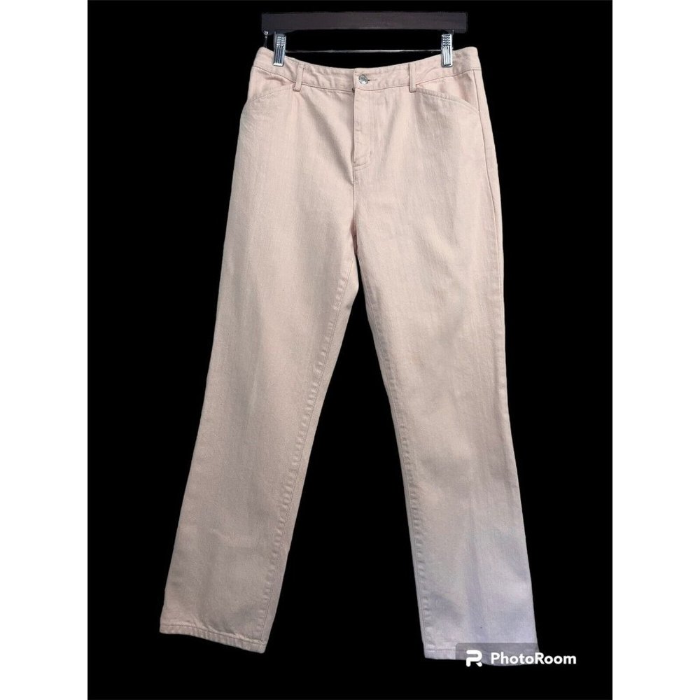 Vintage Y2K Lauren Jeans Co. Ralph Lauren Jeans Sz 8 Peach High Rise